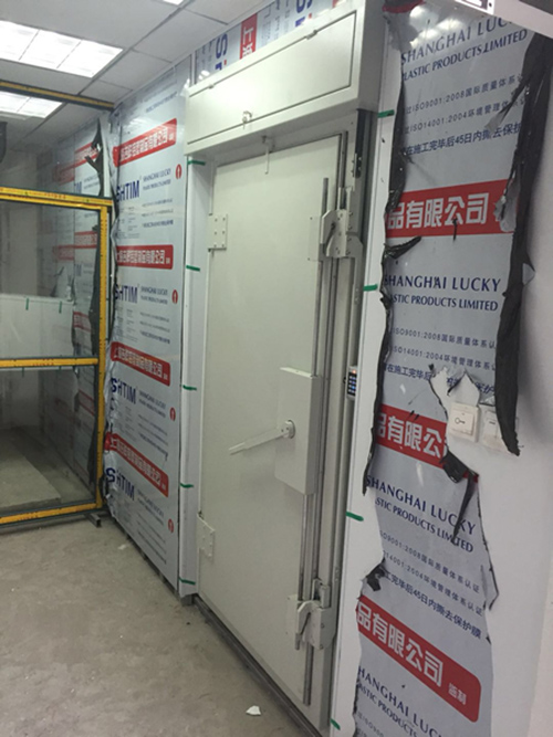 焊接式屏蔽機(jī)房外部